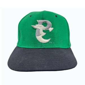 Vintage 90s Philadelphia Eagles Hat New Era 5950 Pro Model Wool‎ Fitted Size 7